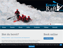 Tablet Screenshot of kreativraft.com